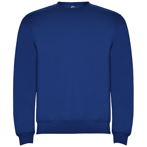 Pull ras du cou unisexe personnalisable 280gr Clasica ROLY Bleu royal